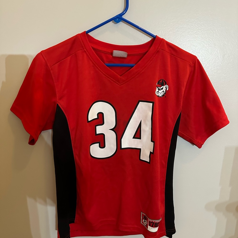 Ga Bulldawgs jersey. Size medium 8-10